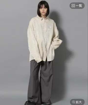 PAGEBOY 코디 판매 글리터 셔츠 장미 가능