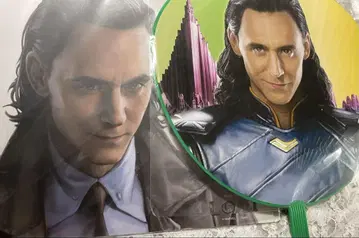 미개봉품 MARVEL 로키 부채 행거