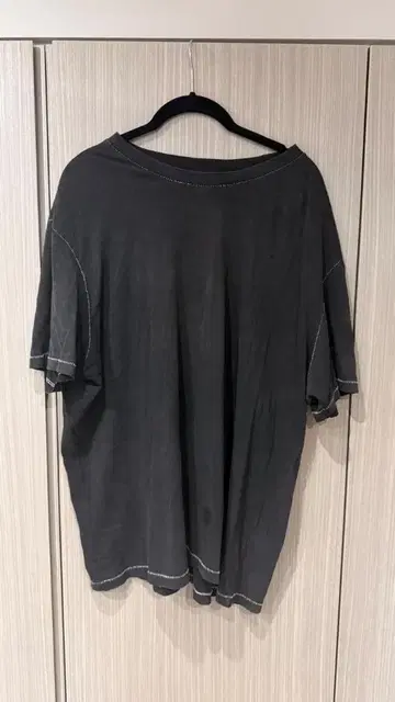 오버 사이즈 블랙 T셔츠