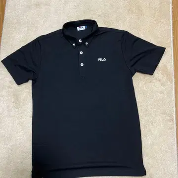 FILA 골프 피케 셔츠 L 사이즈 블랙