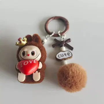 하트 LABUBU 하트 LABUBU 키링 키링 키링