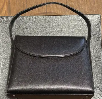 수험 블랙 포멀 백 소가죽 PETITSOIR