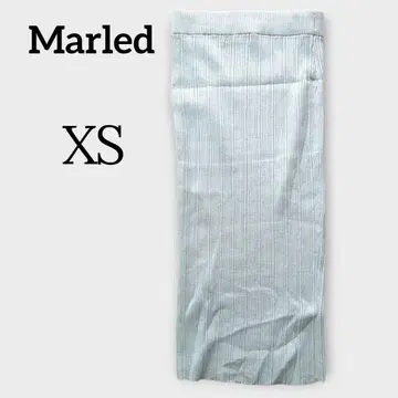 Marled 롱 스커트 XS 타이트 니트 신축 가을/겨울 작음