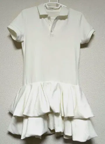 THE TOE Hydra Polo Onepiece S 화이트