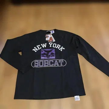 Champion NEW YORK BOBCAT 긴팔 티셔츠