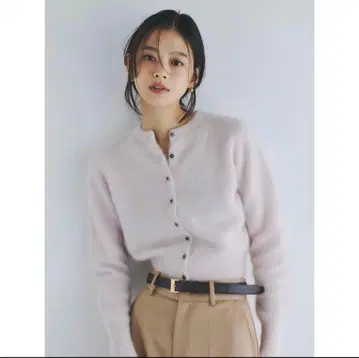 아뉴앙스 라쿤폭스 숏 가디건