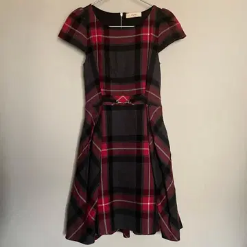 maglie par ef-de 체크 원피스