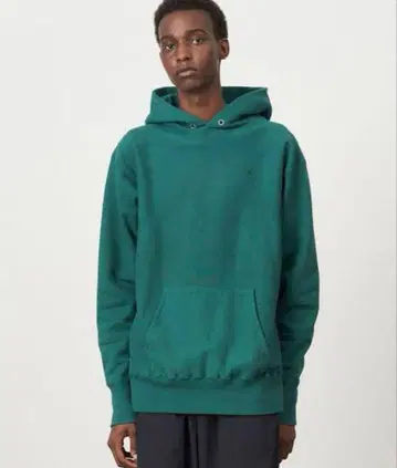 ATON NATURAL GARMENT DYE URAKE HOODIE