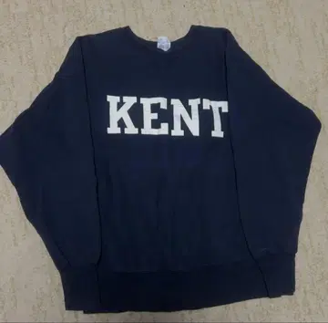 Champion KENT 로고 트레이닝복 네이비
