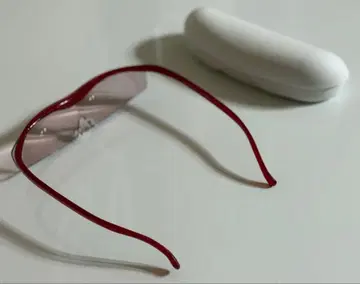 하즈키 하즈키 루페 1.85배 빨간색 라메 믹스 케이스 포함