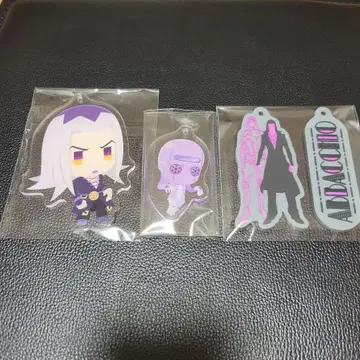 죠죠 황금의 바람 아바키오 아크릴 키링 러버 마스코트