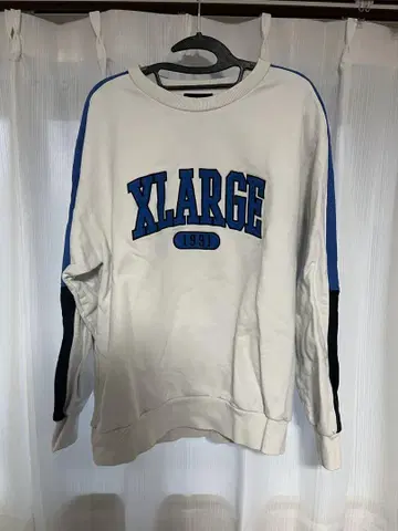 XLARGE 트레이닝복 1991년제 화이트/블루