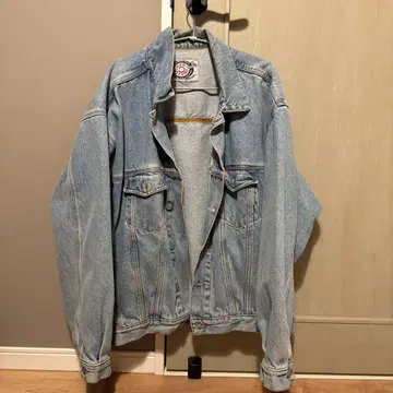 RED STAMP 라이트 블루 데님 자켓