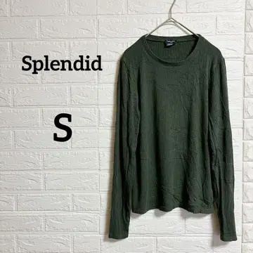 해외 구제 의류 Splendid [ S ] 다크 그린 긴팔 T셔츠