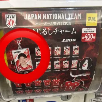 배구 일본 대표팀 메지루시 참 미니 사진 홀더