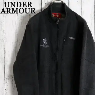 언더아머 지오메트릭 올 패턴 집업 플리스 자켓