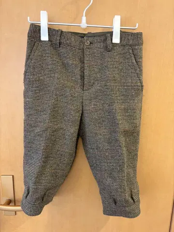 랄프 로렌 울 체크 하프 팬츠