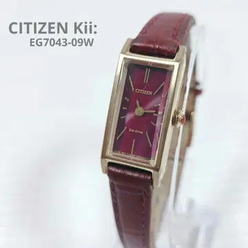 CITIZEN Kii: 솔라 손목시계 에코 드라이브 EG7043-09W