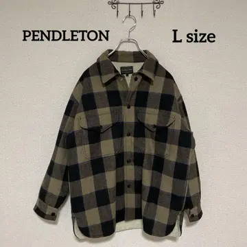 PENDLETON 펜들턴 플란넬 셔츠풍 울 자켓