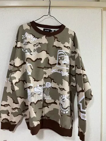 XLARGE 카모플라쥬 패턴 트레이닝복 XL