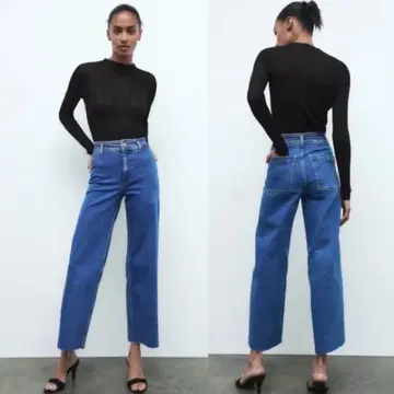 ZARA THE MARINE STRAIGHT JEANS 32