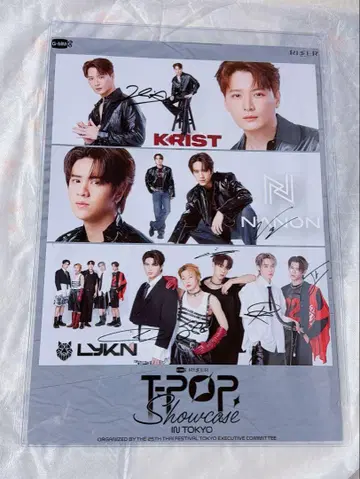 GMMTV T-POP SHOWCASE 사인 포함 포스터
