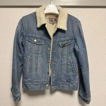 Lee Storm Rider 보아 옷깃 데님 자켓 L