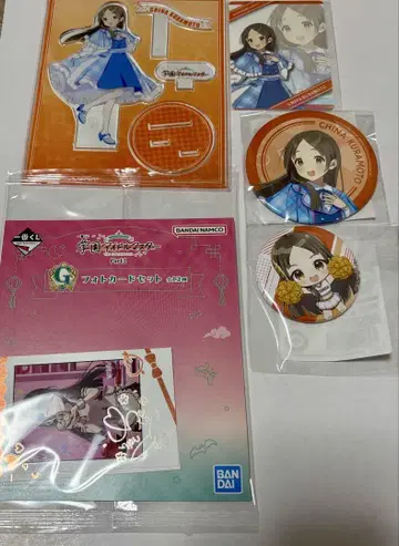 학마스 쿠라모토 치나 복권계 굿즈 묶음 판매