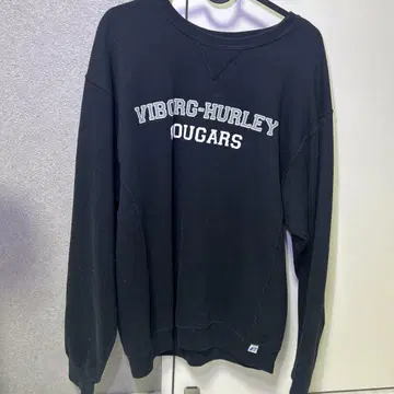VIBORG-HURLEY COUGARS 블랙 맨투맨