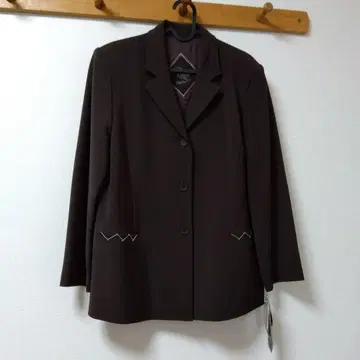 브라운 프리 사이즈 자켓