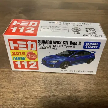 토미카 No.112 스바루 WRX STI Type S 신차 씰 2 새상품