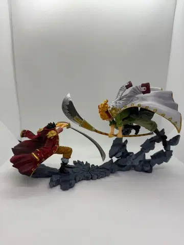 원피스 피규어 에드워드 뉴게이트와 골 D. 로저