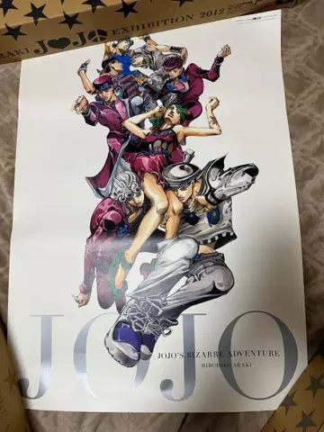 죠죠전 2012 B2 포스터 올스타 A 죠죠의 기묘한 모험