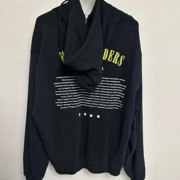 한브레더즈 지퍼 후드티 XL