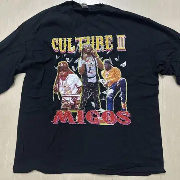 CULTURE III Migos 티셔츠 XL 미고스 해외