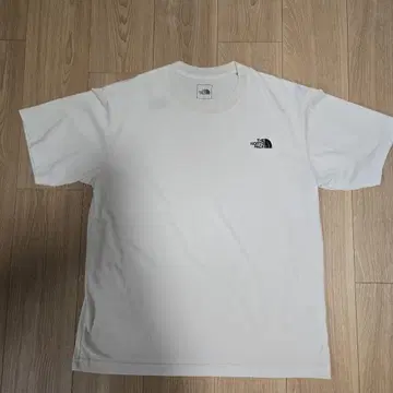 THE NORTH FACE 화이트 T셔츠 L 남성용