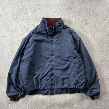 80s 엘엘빈 웜업 자켓 USA제 네이비 XL 상당