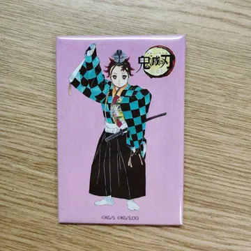 귀멸의 칼날 노교연 스퀘어 캔뱃지 카마도 탄지로