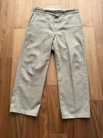 Dickies 베이지 치노 팬츠 쁘띠택 80s