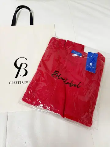 BLUE LABEL CRESTBRIDGE 니트 빨간색