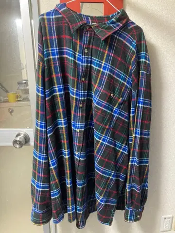 [초레어 90's vintage] 플란넬 셔츠 KING SIZE