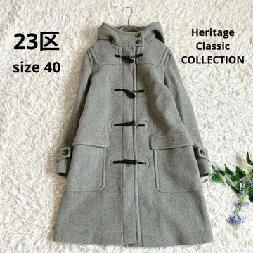 새상품급 23구 더플 코트 헤링본 헤리티지 클래식 컬렉션 L