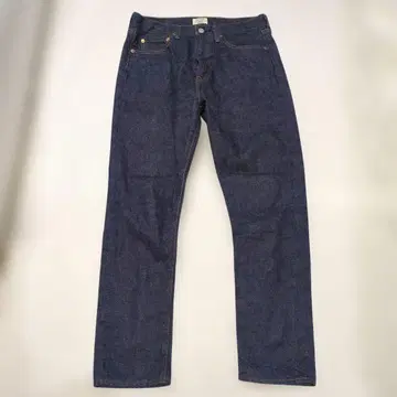 새상품급 L Deni Made 데이드 적색 귀 데님 팬츠