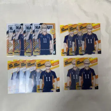 하이큐!! 클리어 카드 츠키시마 케이 14장 카라스노 고교