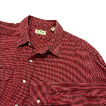 USA제 80's L.L. Bean 체크 셔츠 XL 사이즈