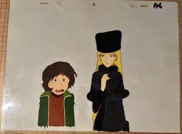 은하철도 999 메텔 철 애니메이션 셀화