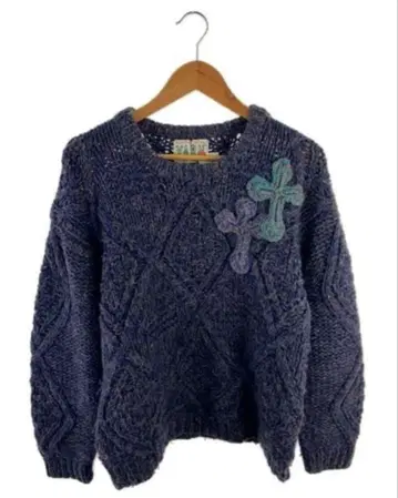 Y.A.R.N 90's Motif Knit CROSS-PATCH 23SS