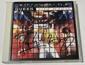 QUEEN LIVE MAGIC 사인 포함 CD