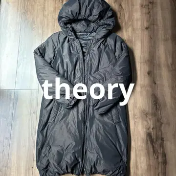 theory 롱 다운 코트 S