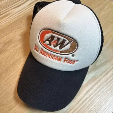A&W 메쉬 캡 베이지/블랙